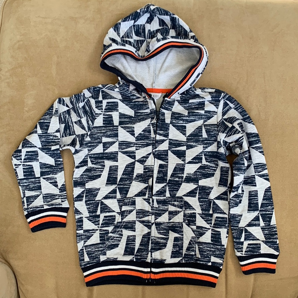 Petit Lem Kids zip-up hoodie.